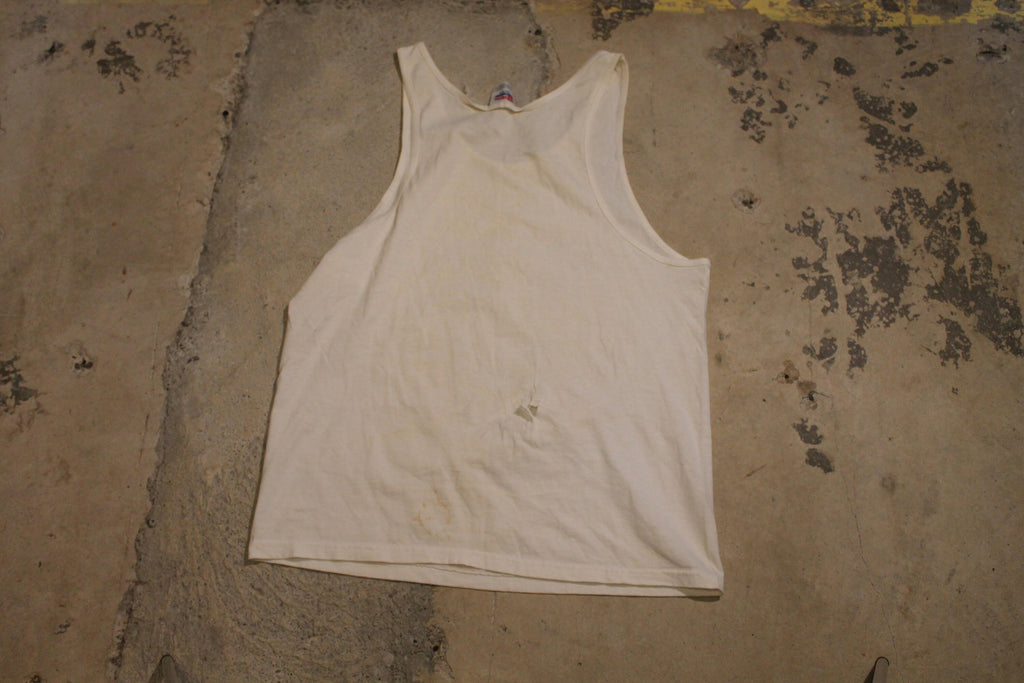Vintage 1990s Daytona Beach Florida Nowhere Else Butt Graphic Tank Top