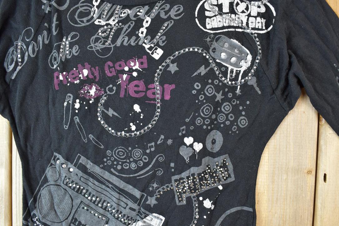 Women Vintage Vigoss Y2K Eighth Sin T-Shirt