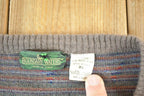 Vintage 1990s Boundary Waters Wool Knit Sweater Mens S