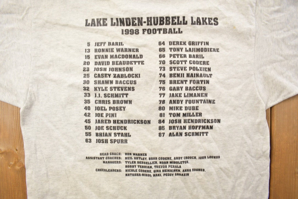 Vintage 1990s Michigan State Football Playoffs T-Shirt