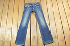 Vintage Y2K Miss Me Bedazzled Low Rise Jeans Size 26x31