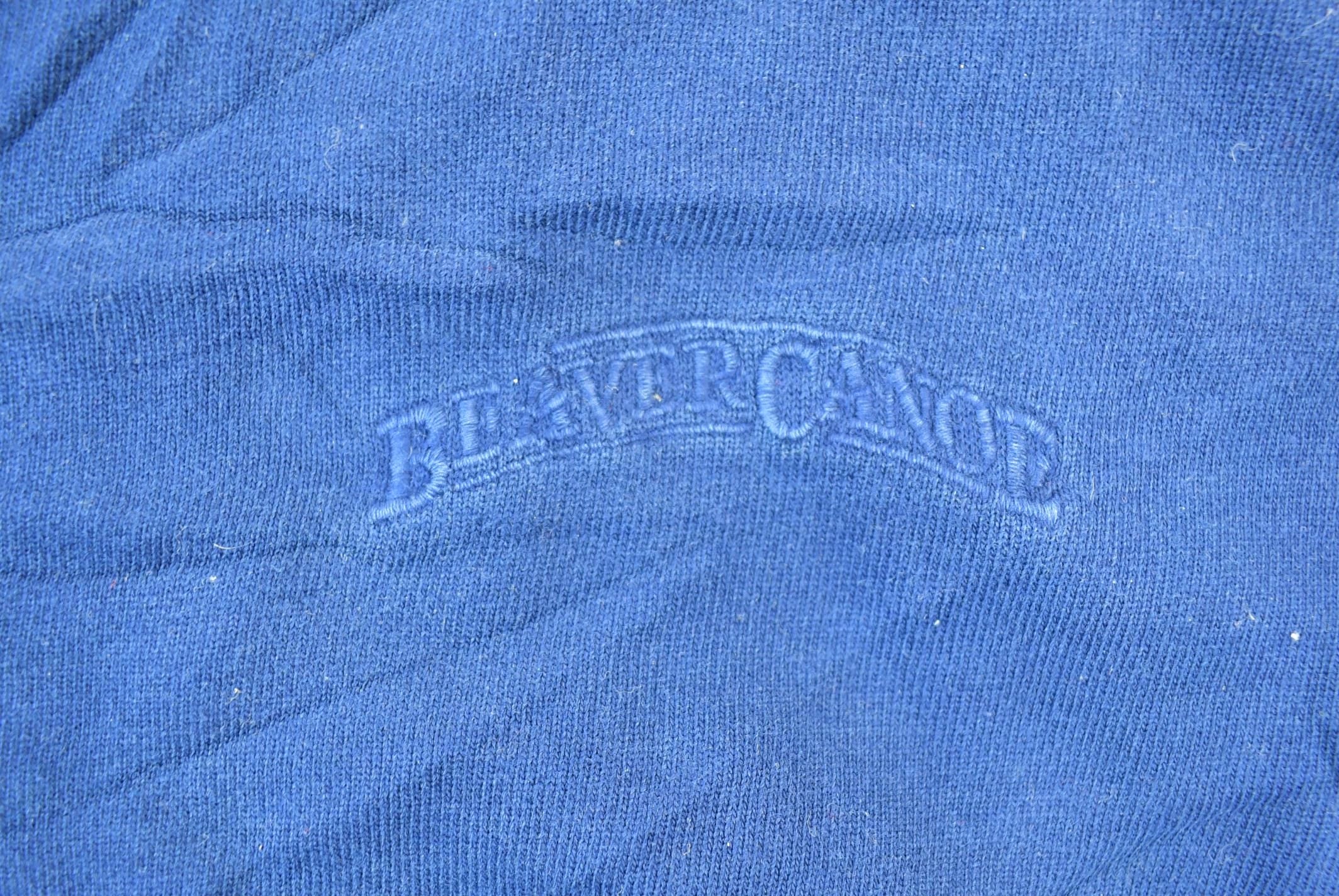 Vintage 1990s Beaver Canoe Non Fiction Crewneck