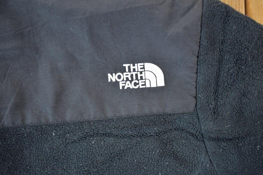 Vintage 1990s The North Face Womens Fleece Full Zip Sweater