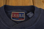 Vintage 1990s Crable Golf Souvenir Crewneck Sweatshirt Mens M /