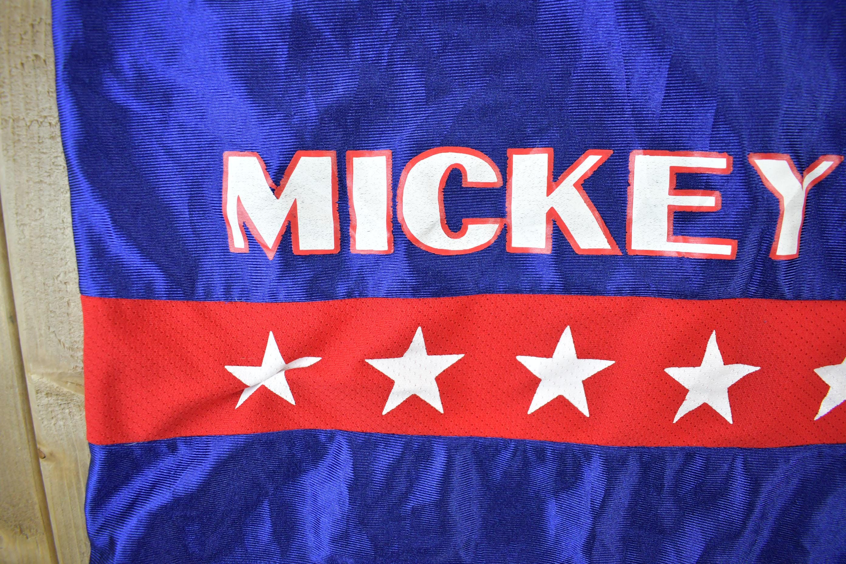 Vintage 1990s Mickey Mouse Disney Cartoon Promo Soccer Jersey Men's Large