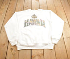 Vintage 1990s Hawaii Islands Souvenir Travel Crewneck Sweatshirt Made In USA