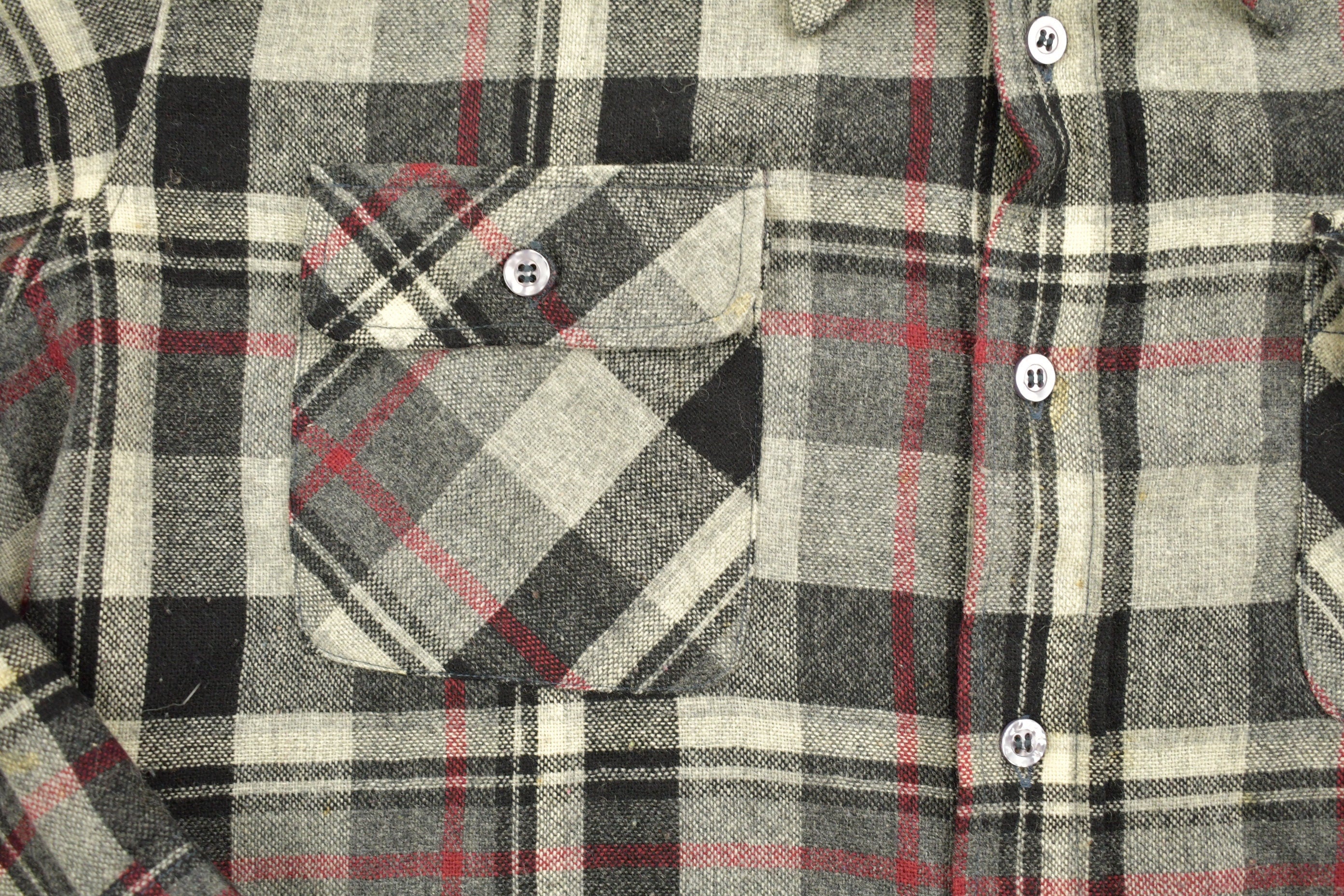 Vintage 1990s Elk Mont Plaid Button Up Shirt