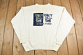 Vintage 1990s Structure Embroidered Knit Crewneck Sweater
