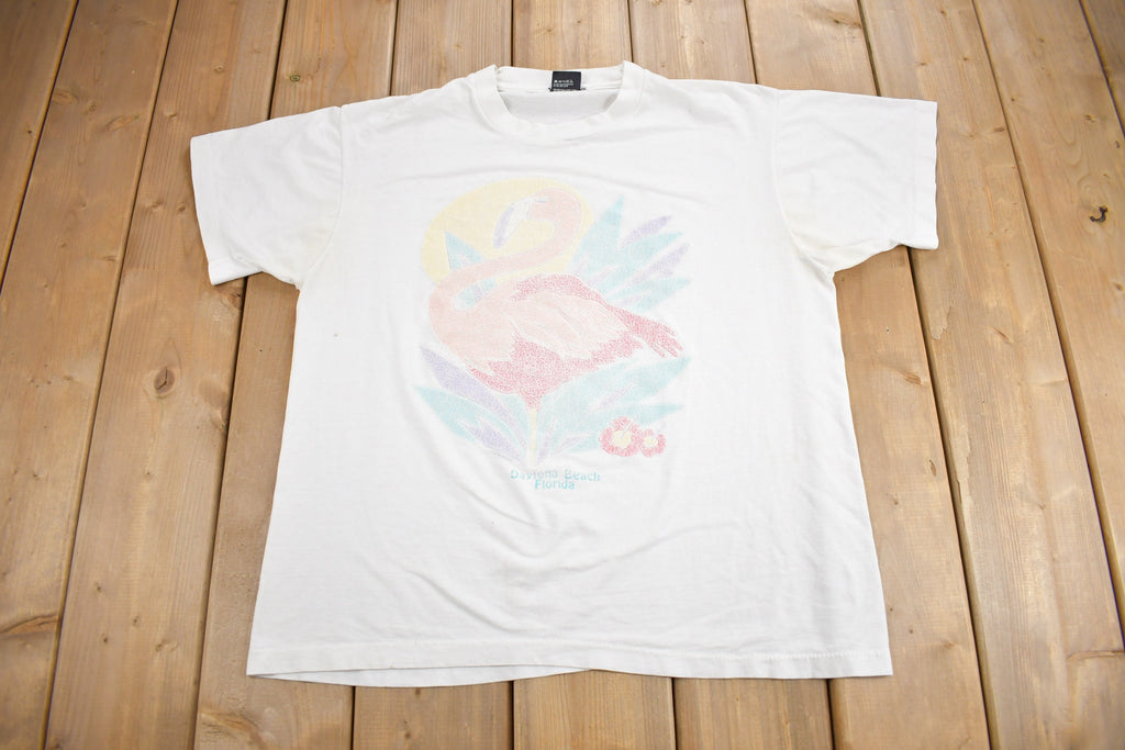 Vintage 1990s Daytona Beach Florida Souvenir T Shirt