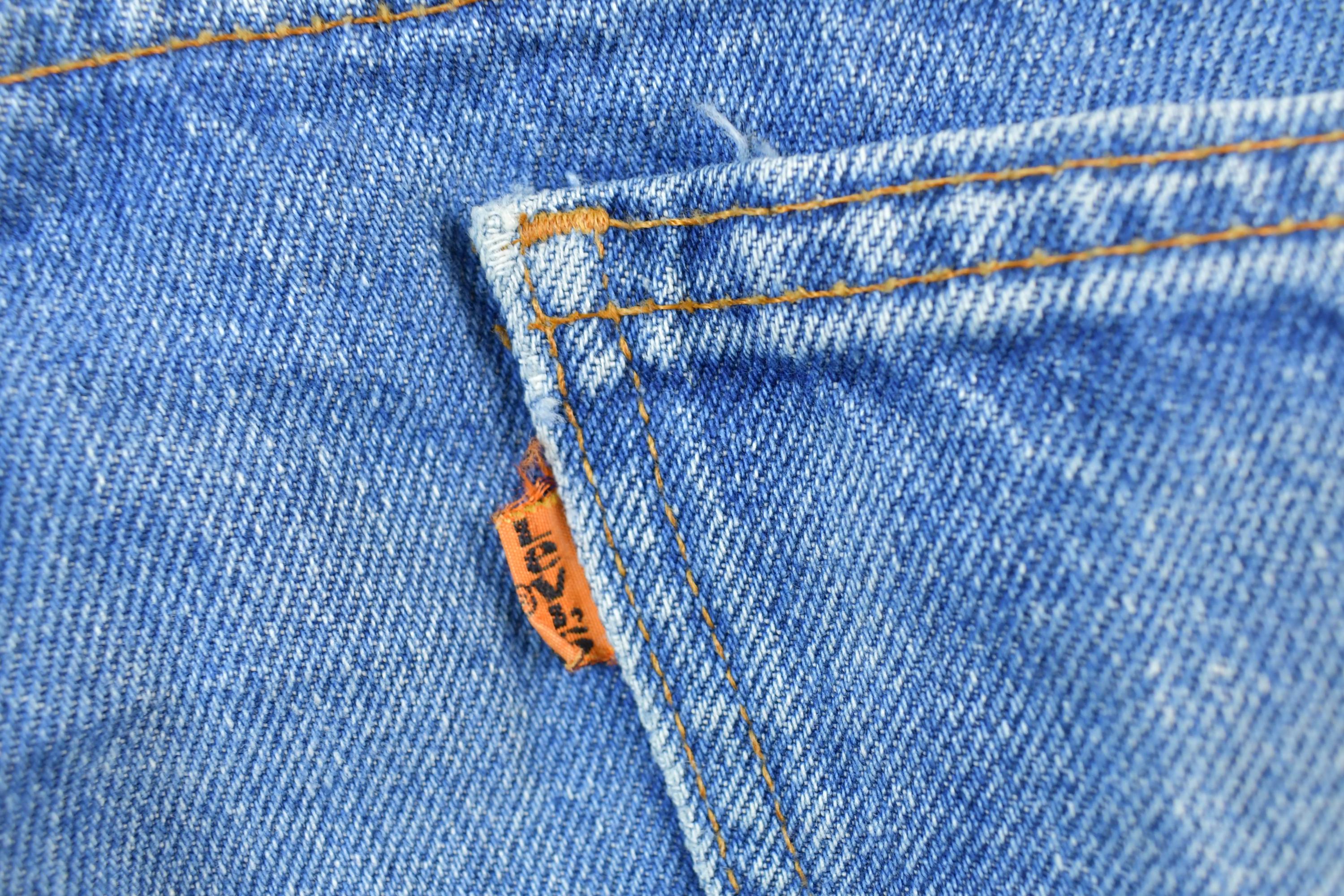 Vintage 1990s Levi Strauss Orange Tab Denim Jeans Size 30 x 32