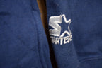 Vintage 1990s Starter Blank Blue Hoodie