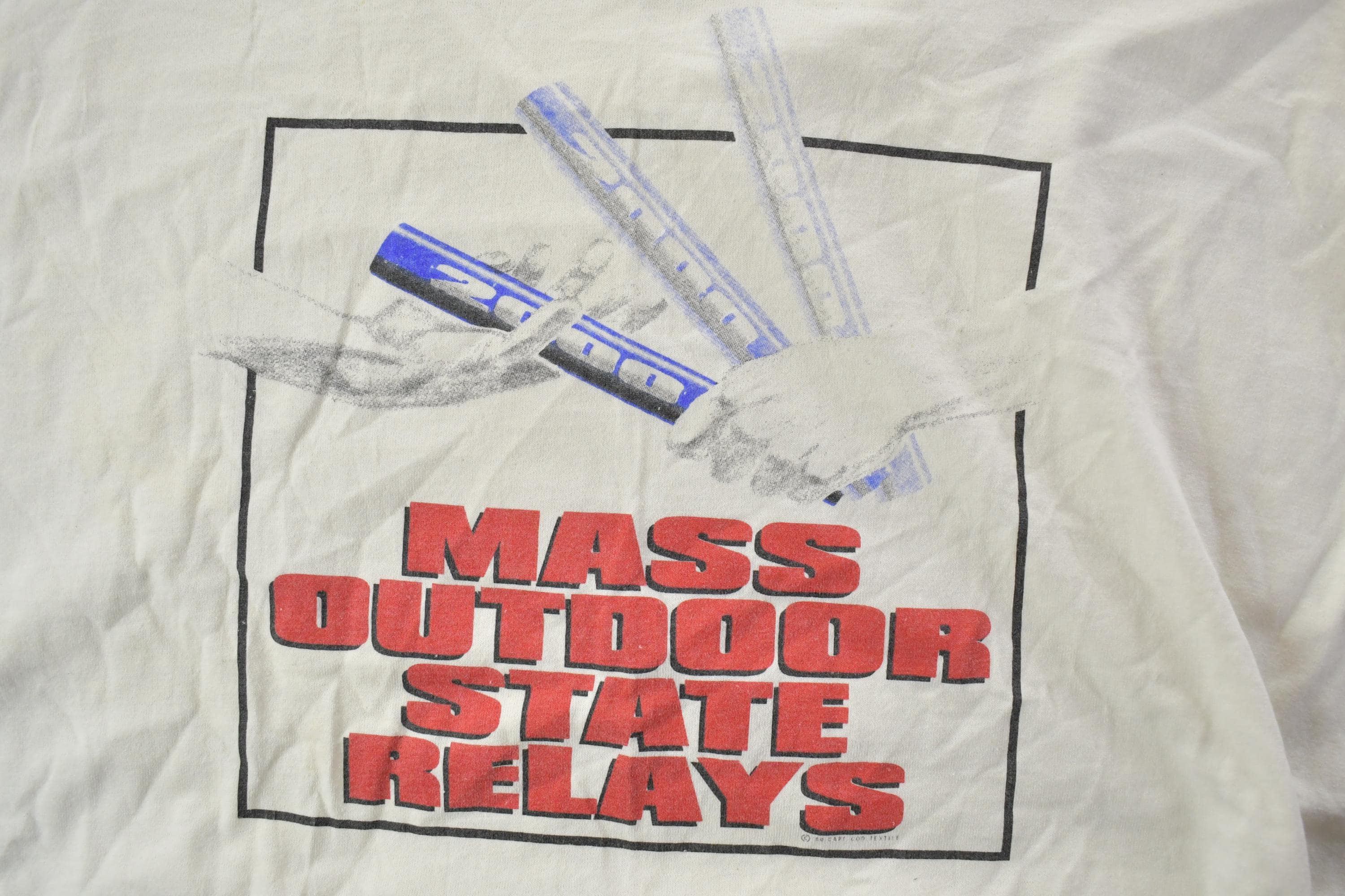 Vintage 1990s State Relays University Collegiate T-Shirt