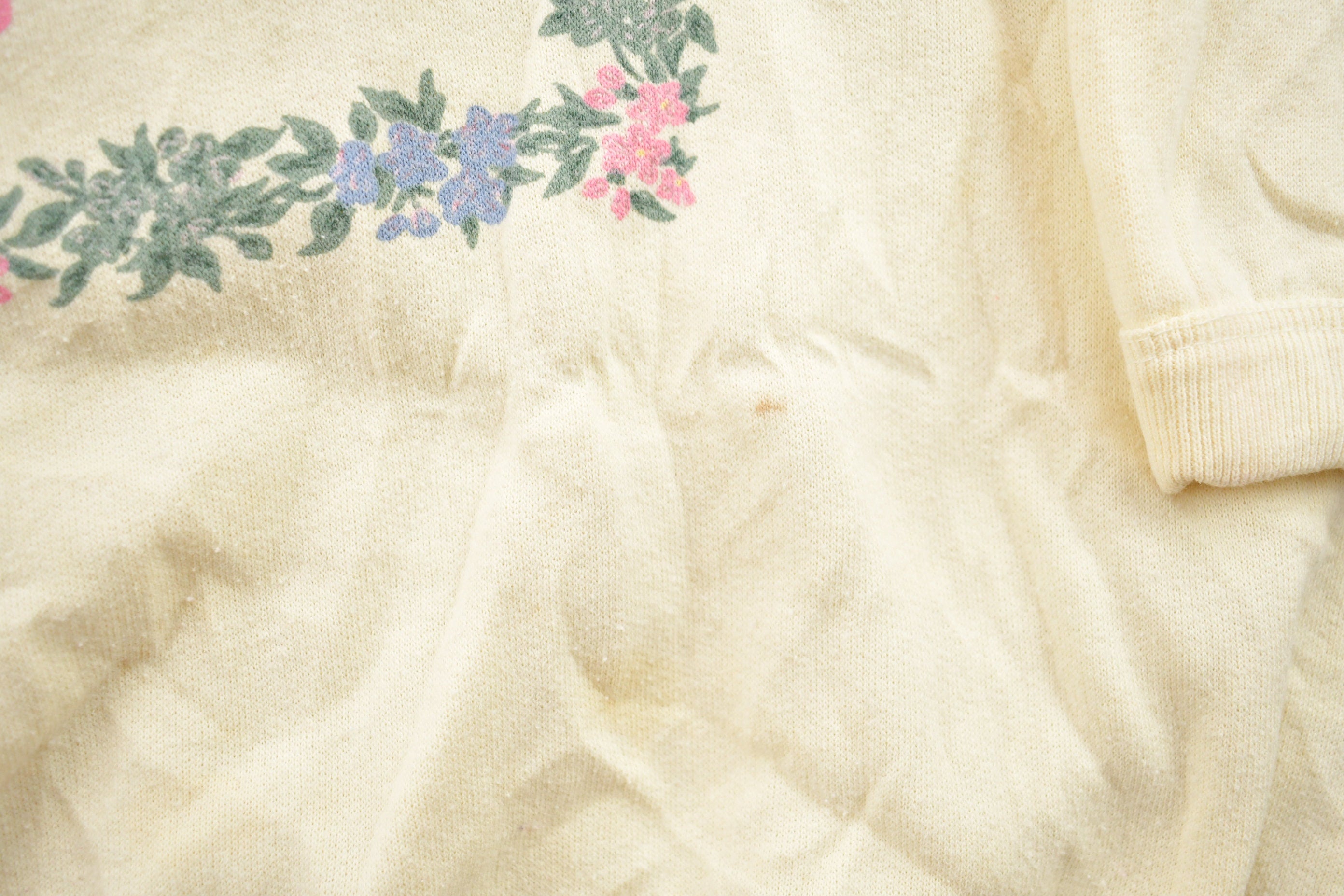 Vintage 1990s Separate Issue Floral Crewneck Sweater