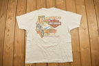 Vintage 1993 Harley Davidson Motorcycle Racing T-Shirt