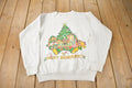 Vintage 1990s Happy Bankruptcy Christmas Theme Crewneck Sweatshirt Made In USA