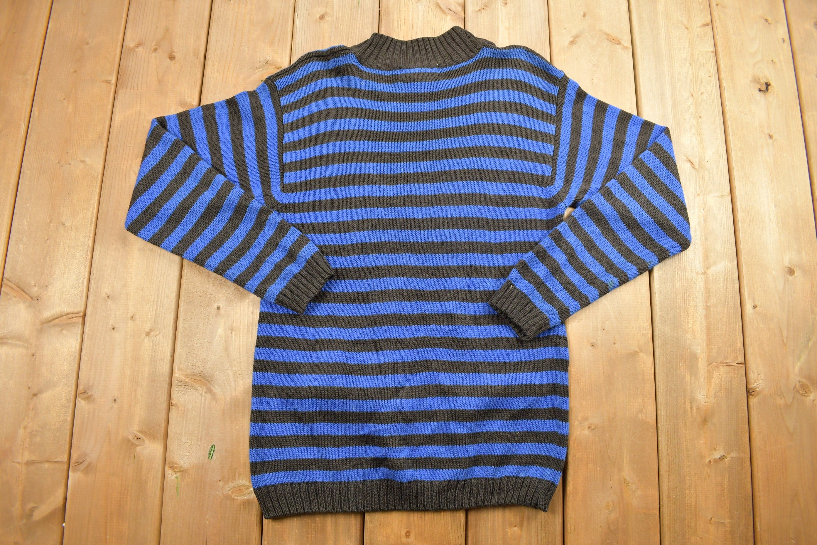 Vintage 1990s Item II Stripe Knitted Sweater