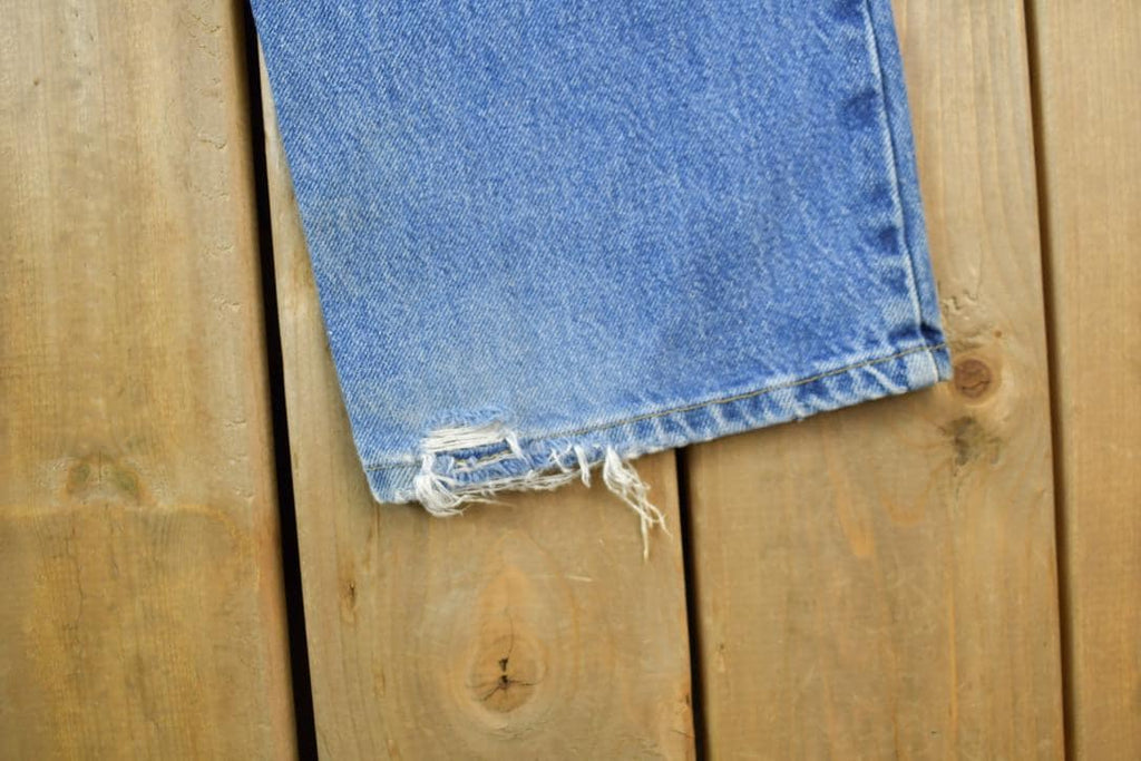 Vintage 1990s Levi's 560 Red Tab Denim Jeans Size 36 x 29 / Blue / Light Wash / Vintage Denim / Made In USA / 90s Levi's / Straight Leg