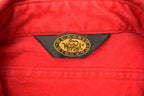 Vintage 1980s Red Woolrich Button Up Shirt Vintage Flannel