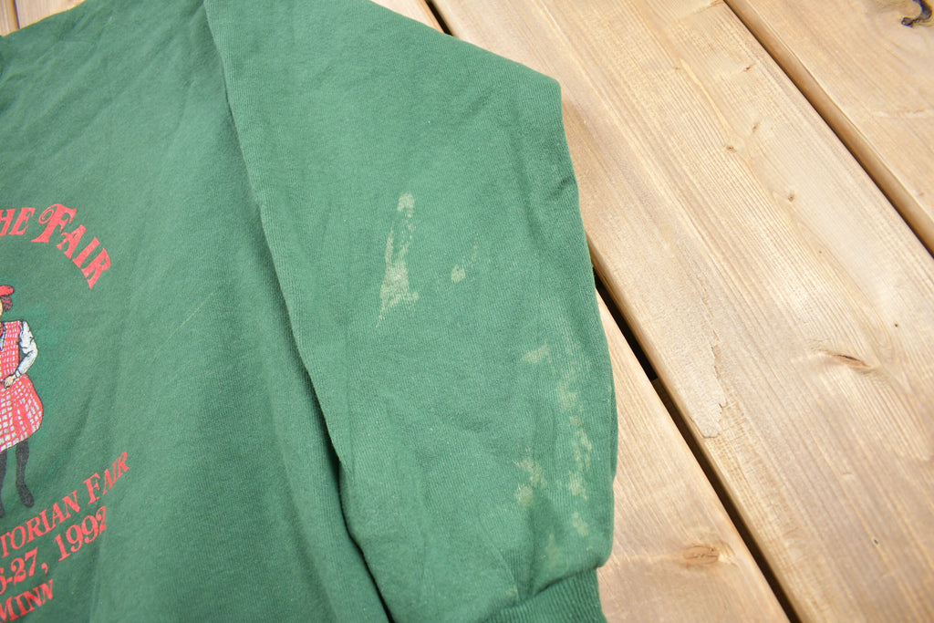 Vintage 1992 Meet Me At The Fair Crewneck Sweatshirt
