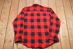 Vintage 1990s South Mountain Lumberjack Plaid Lined Button Up Shirt