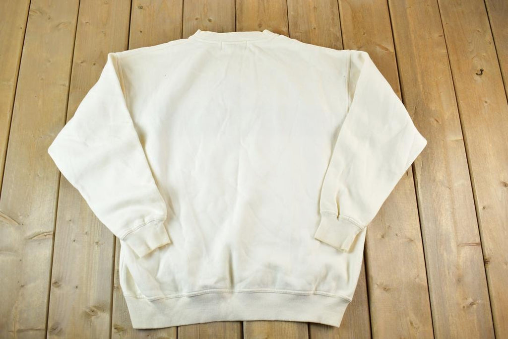 Vintage 1990s Pringle Sports Golf Embroidered Souvenir Crewneck Sweatshirt Made In USA