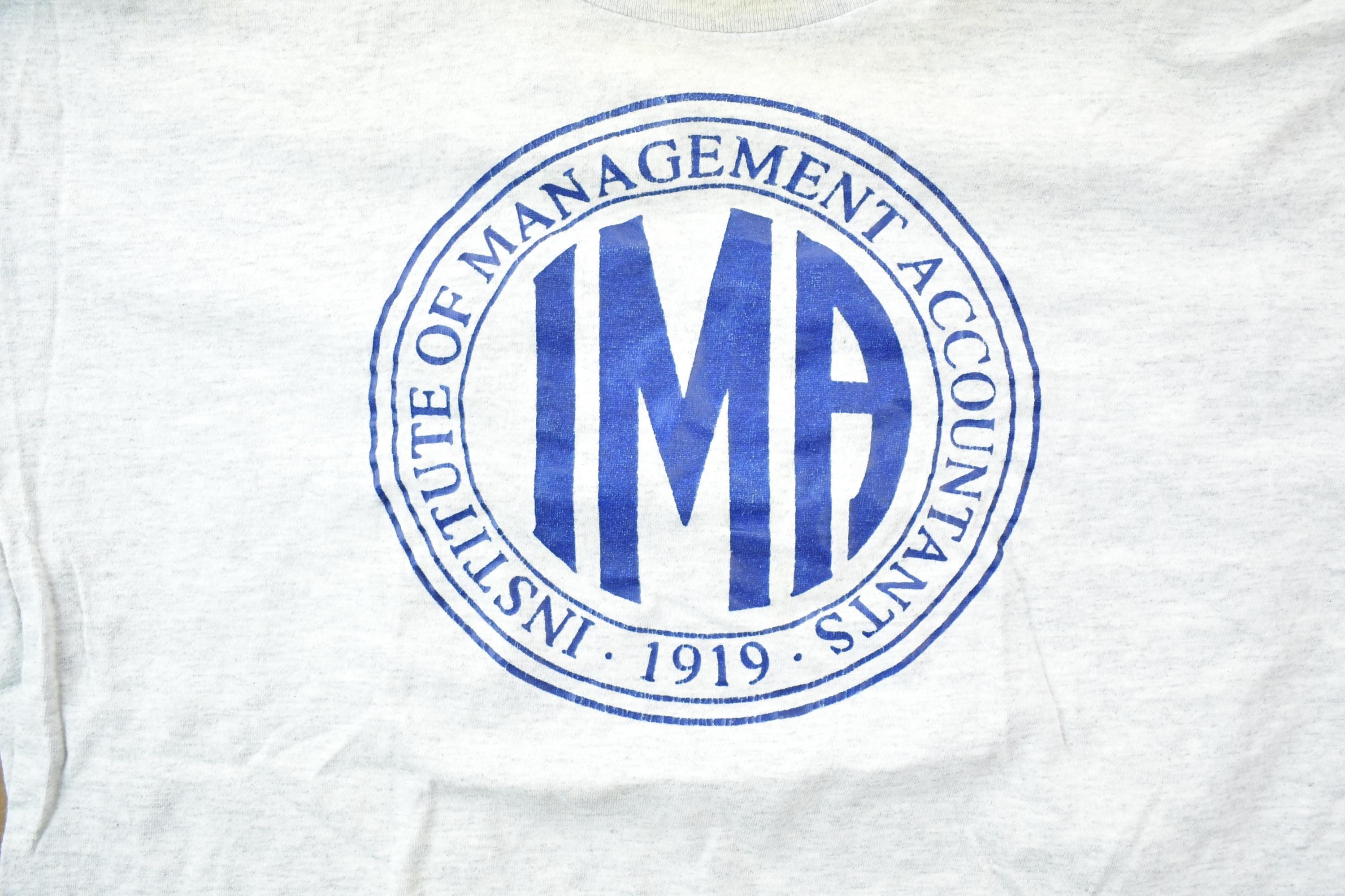 Vintage 1990s IMA Belton Brand University Collegiate T-Shirt
