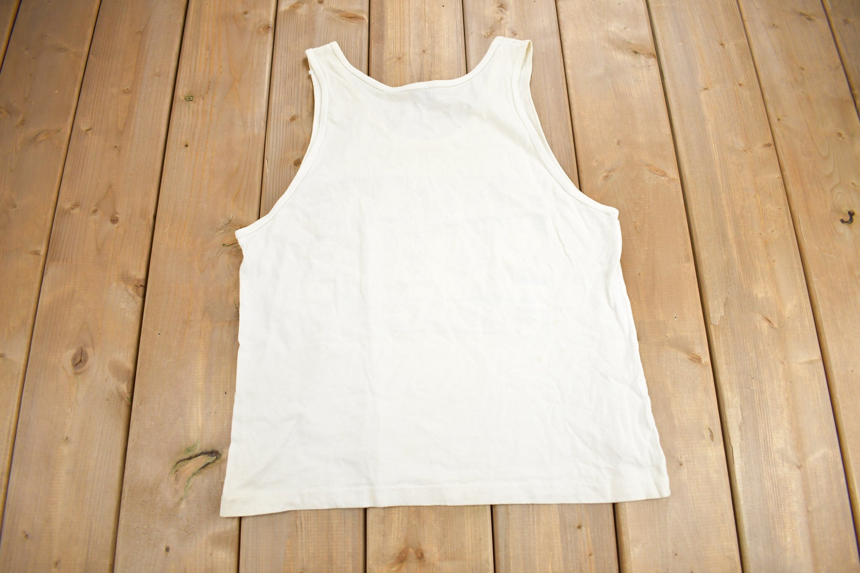 Vintage 1990s MXT Brooks Cross Training Graphic Tank Top Shirt