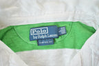 Vintage 1990s Polo By Ralph Lauren Rugby Style Striped Button Up Shirt