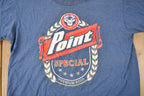 Vintage 1990s Point Special Premium Beer Single Stitch Graphic T Shirt Made In Canada