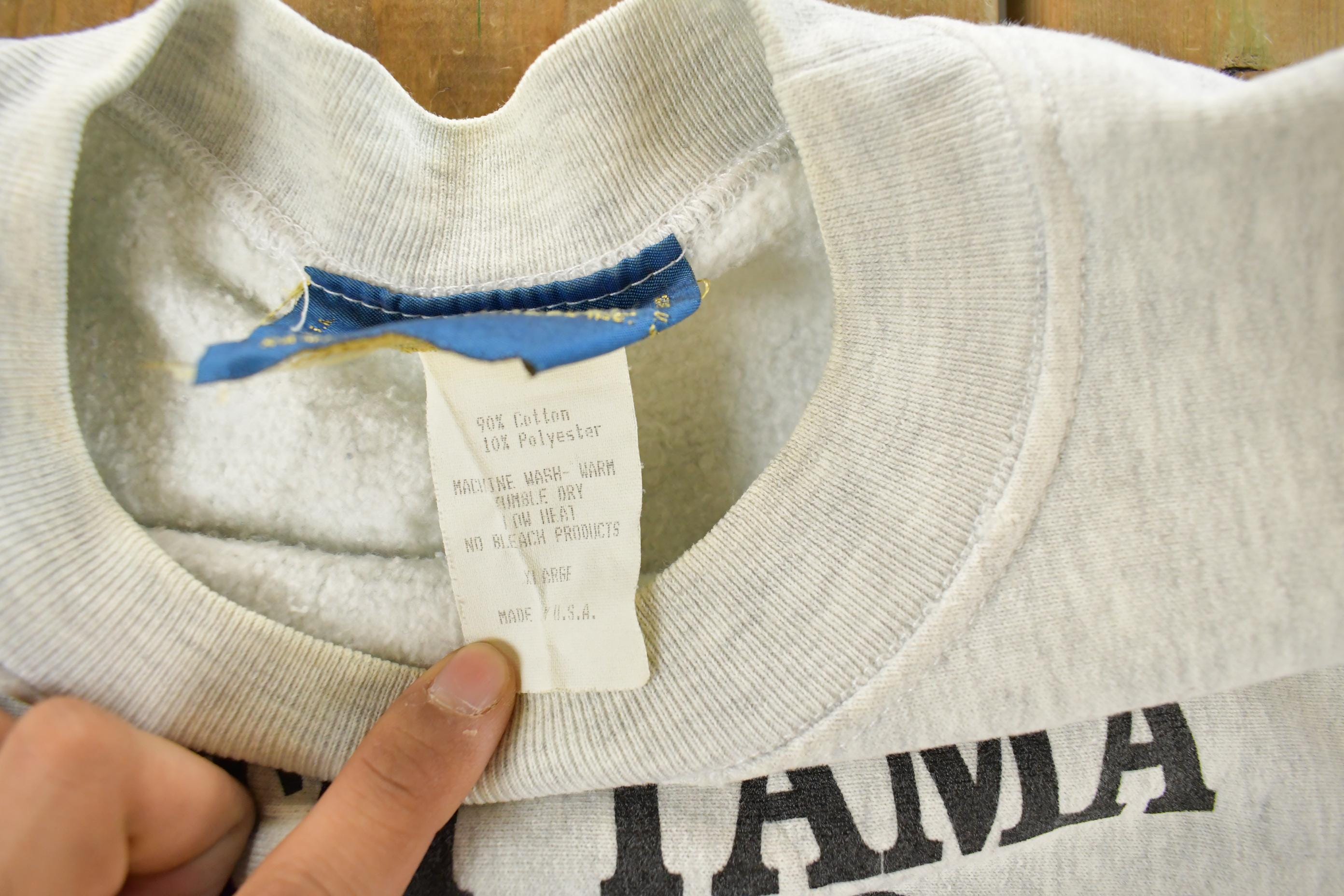 Vintage 1990s South Tama Volleyball Club Crewneck Sweatshirt Men's Large