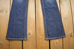 Vintage Y2K Miss Me Bedazzled Low Rise Jeans Size 26x33