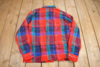 Vintage 1990s Pendleton Plaid Button Up Shirt