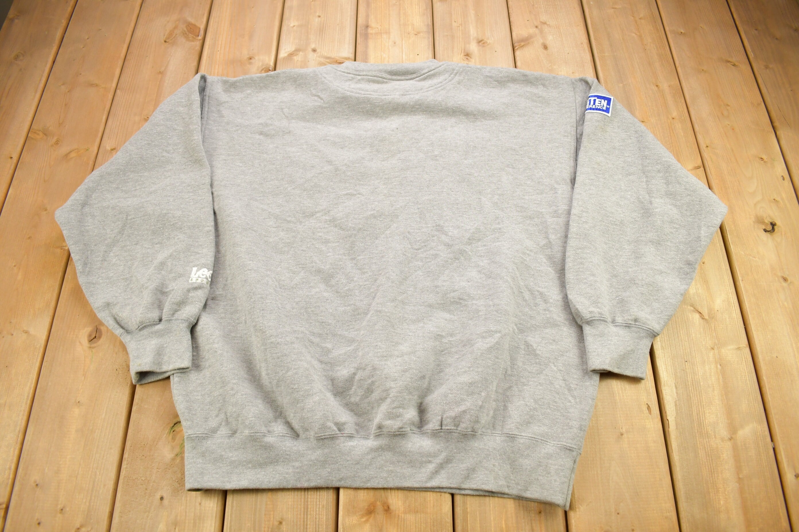 Vintage 1990s Ohio State University Buckeyes Collegiate Crewneck / Embroidered / Lee Sport / NCAA Sweatshirt / Sportswear / Americana