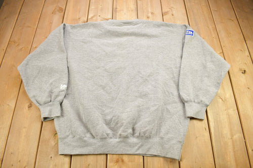 Vintage 1990s Ohio State University Buckeyes Collegiate Crewneck / Embroidered / Lee Sport / NCAA Sweatshirt / Sportswear / Americana