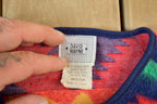 Vintage 1980s David Wayne Wool Abstract Pattern Light Button Up Jacket