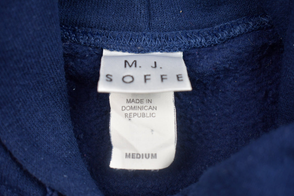 Vintage 1990s M.J Soffe Blank Hooded Sweatshirt