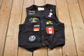 Vintage 1990s Army Veteran Patchwork Vest
