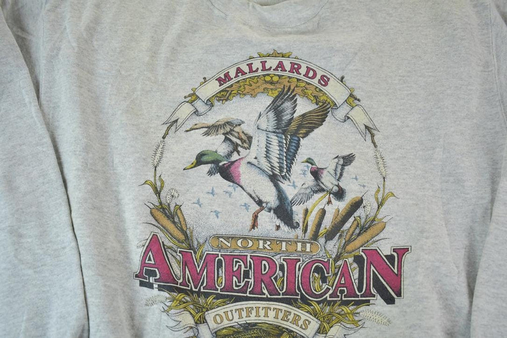 Vintage 1990s Mallards Outfitters Crewneck Sweatshirt Mens XL
