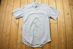 Vintage 1990s LL Bean Button Up Striped Shirt