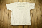 Vintage 1990s The Triumph Of Love Yale Repertory Theatre T-Shirt  Single Stitch  Americana  Yale University  Distressed