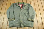 Vintage 2000s Greatland Flannel Lined Barn Chore Coat Men's XL