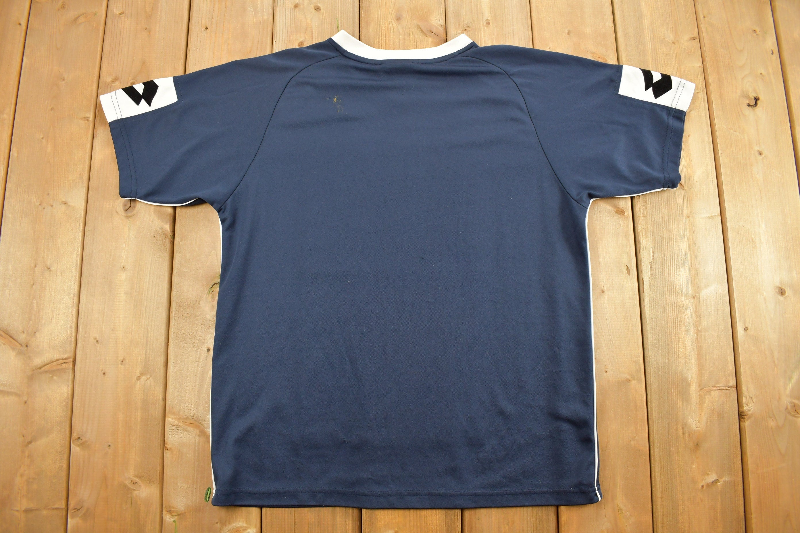 Vintage 1990s Lotto Sports V Neck T-Shirt