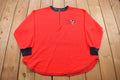 Vintage 1990s Disney Mickey Mouse Long Sleeve Quarter Zip Shirt  90s Crewneck  Made In USA  Essential  Streetwear  90s Mickey Mouse