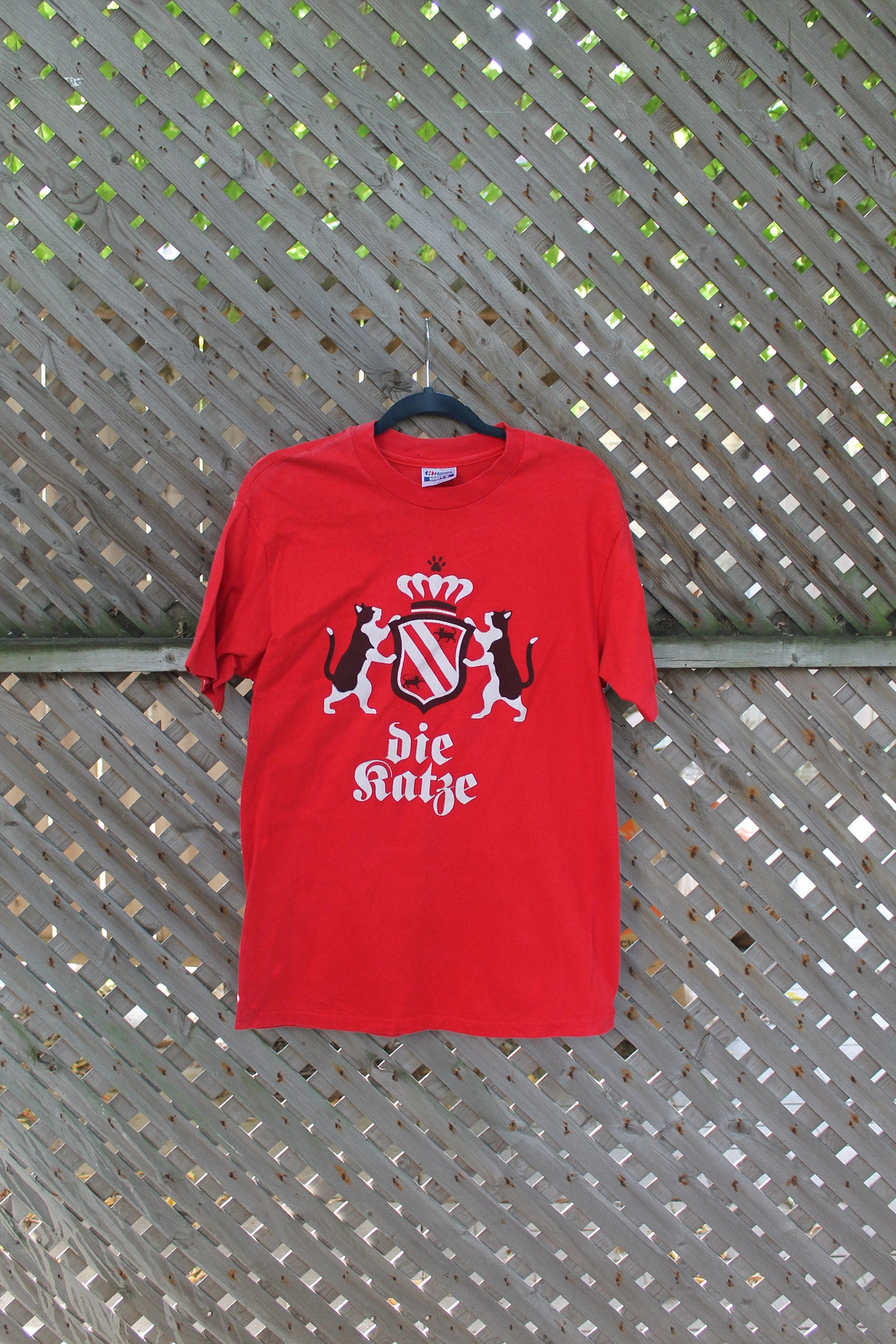Vintage 1980s Die Ratze T Shirt