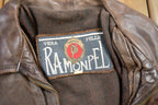Vintage 1970s Ramonpel Italian Leather Jacket