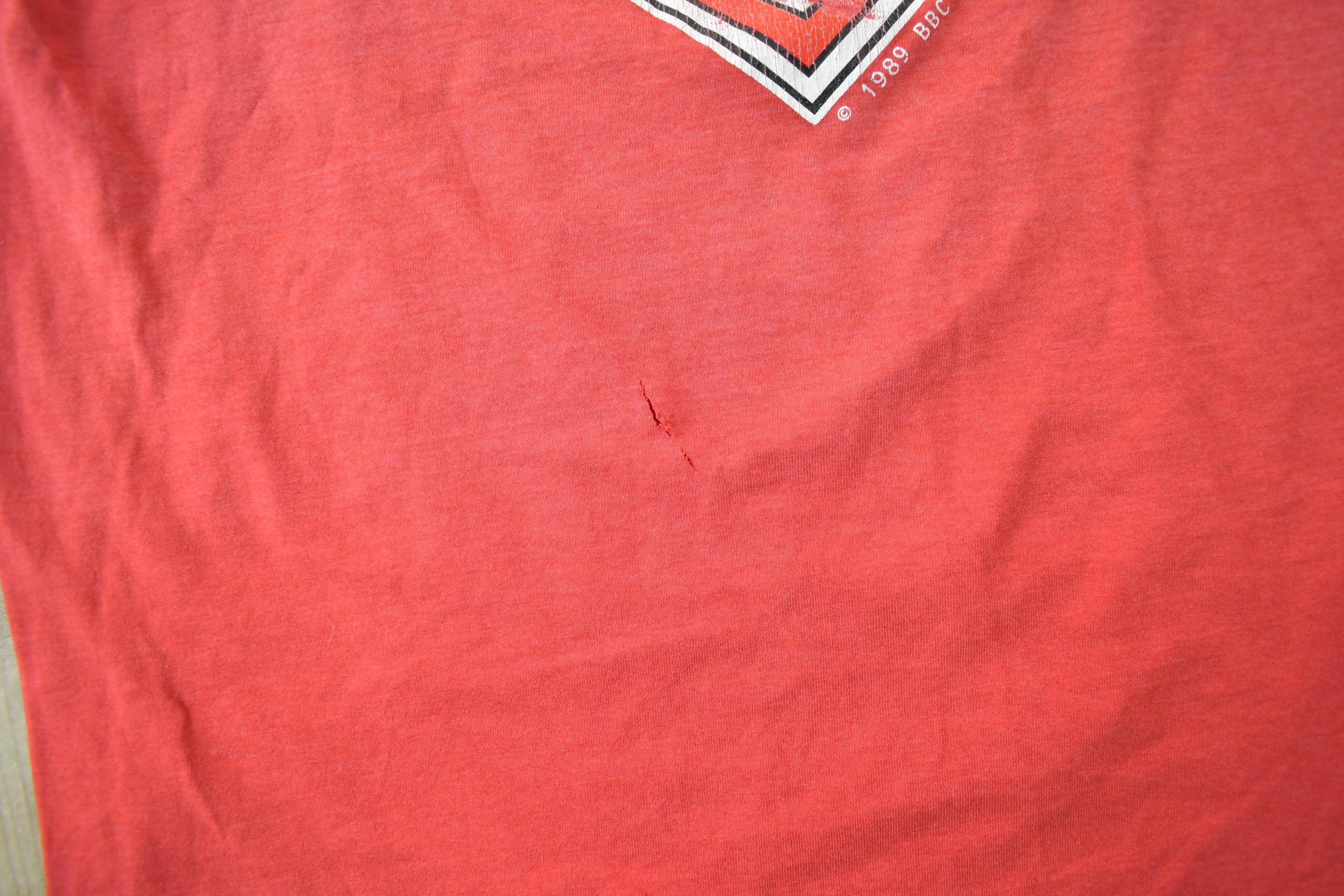 Vintage 1989 Doctor Who Single Stitch Movie Promo T-Shirt