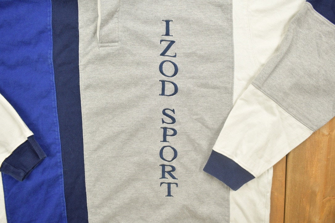 Vintage 1990s Izod Sport Rugby Sweatshirt