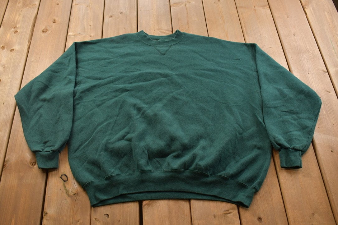 Vintage 1990s Blank Crewneck Sweatshirt