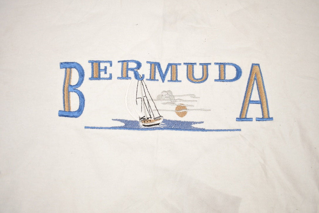 Vintage 1990s Bermuda Yacht Club Souvenir T Shirt