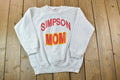 Vintage 1990s Simpson Mom Heavyweight Crewneck Sweatshirt